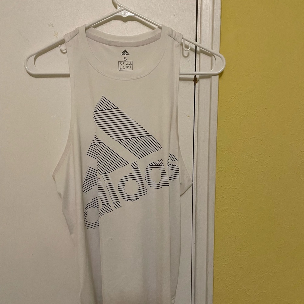 Adidas Sleeveless Top with Graphic Logo
